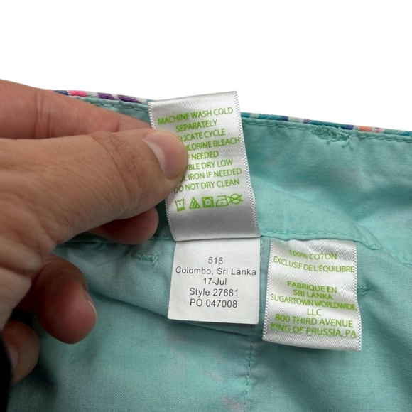 Lilly Pulitzer 5" Callan Shorts Seas The Day - Picture 6 of 15